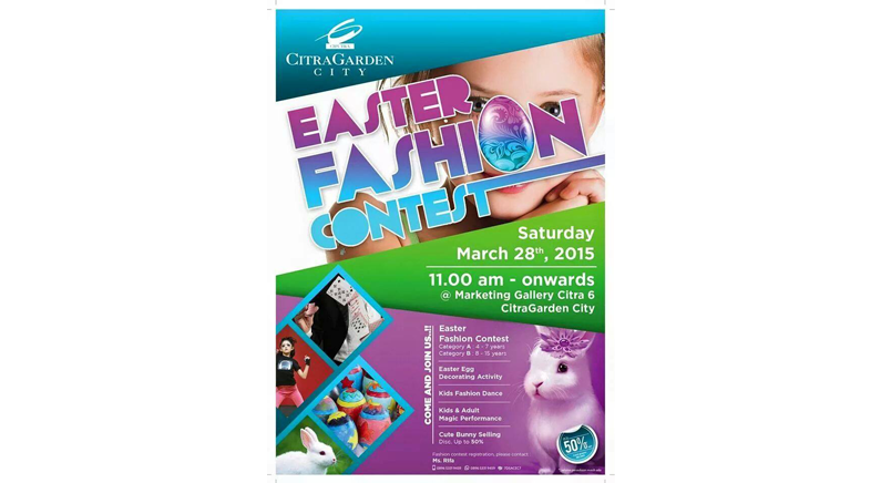 Peringati Paskah, CitraGarden City Adakan Acara Easter Fashion Contest