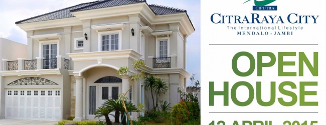 CitraRaya City Adakan Open House Rumah Contoh Royal Palm