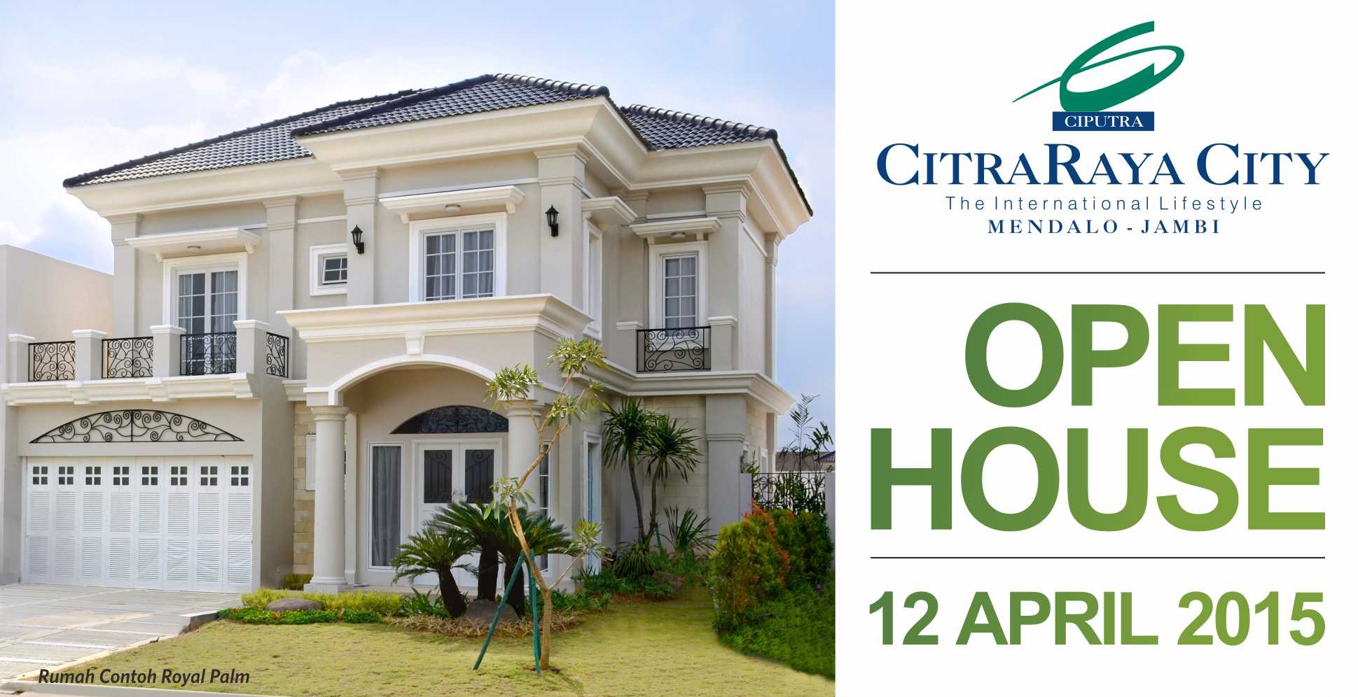 CitraRaya City Adakan Open House Rumah Contoh Royal Palm