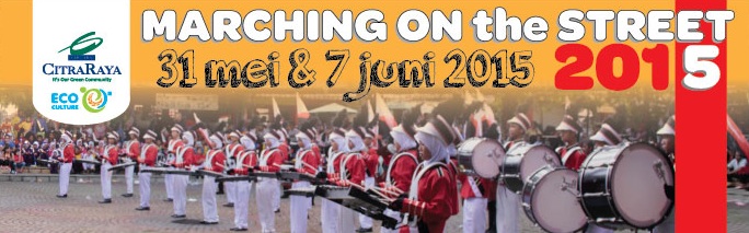 Kemeriahan Marching on Street Bersama CitraRaya