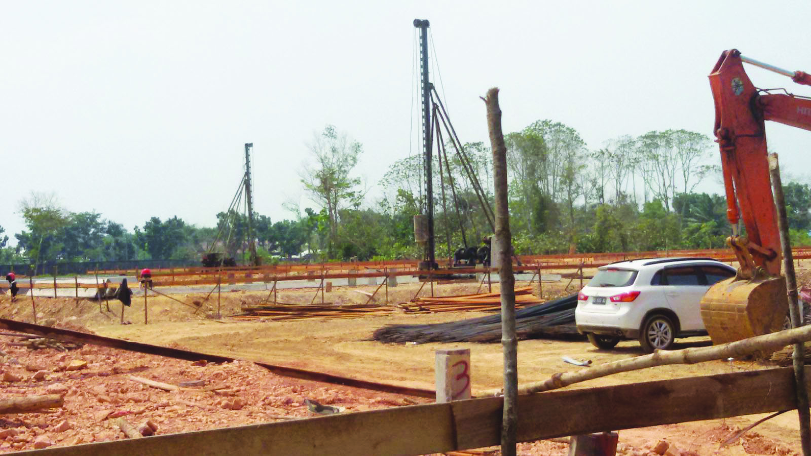 Progres Pembangunan Dipacu Agar Sesuai Dengan  Target