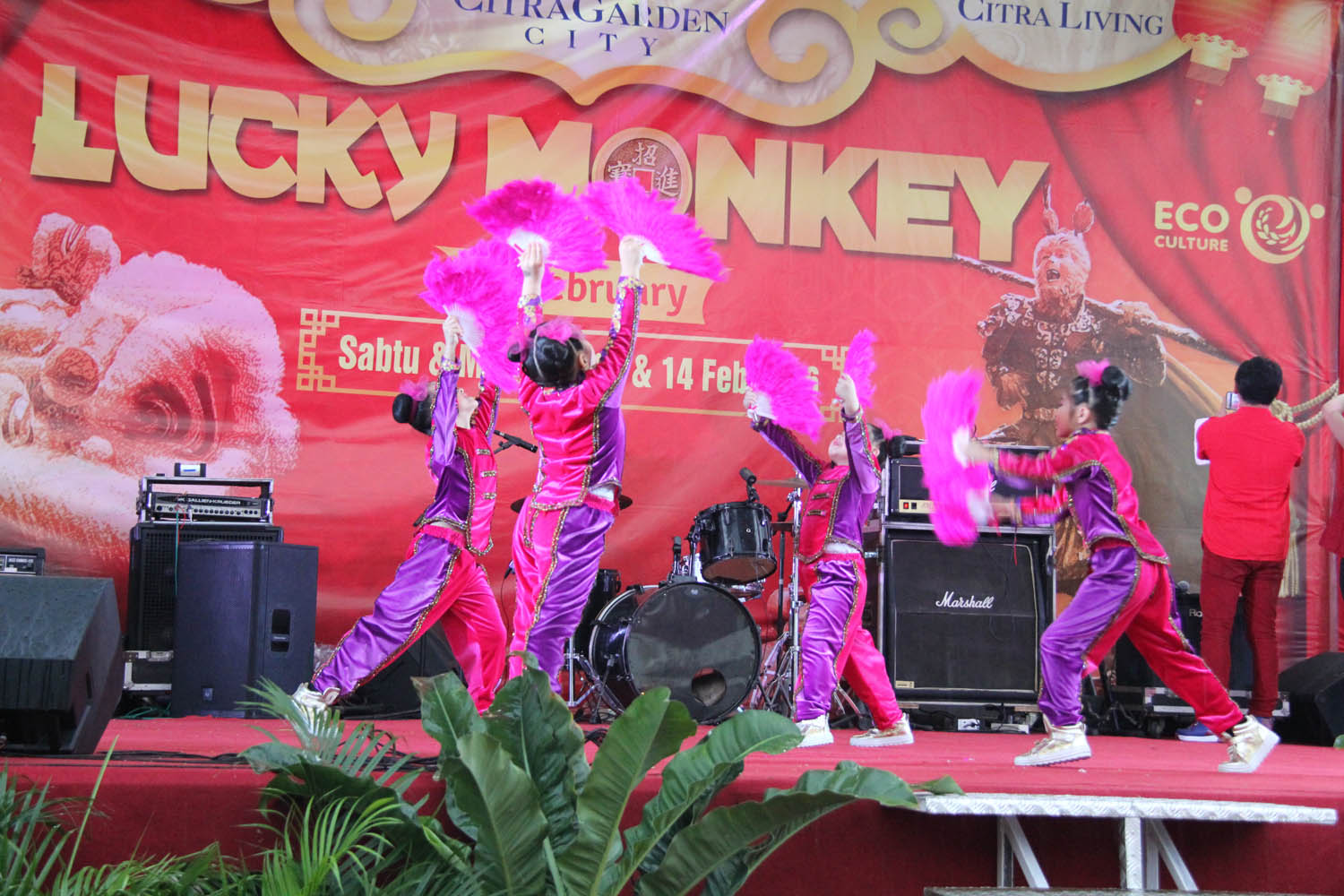 Imlek Bertema Lucky Monkey Bersama CitraGarden City