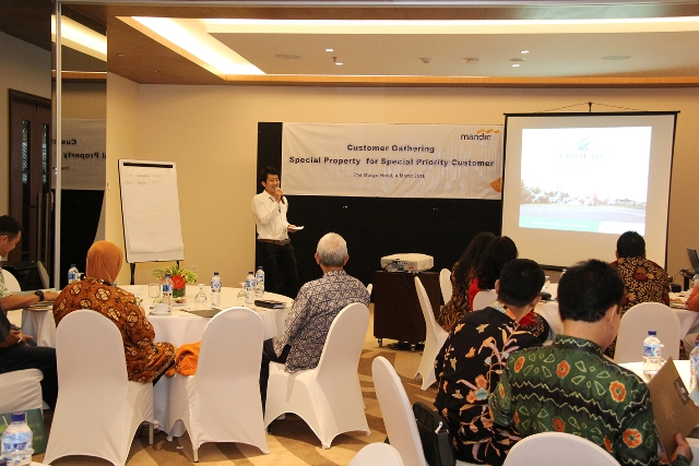 CitraLake Sawangan Adakan Open Table dalam Customer Gathering Nasabah Bank Mandiri Prioritas
