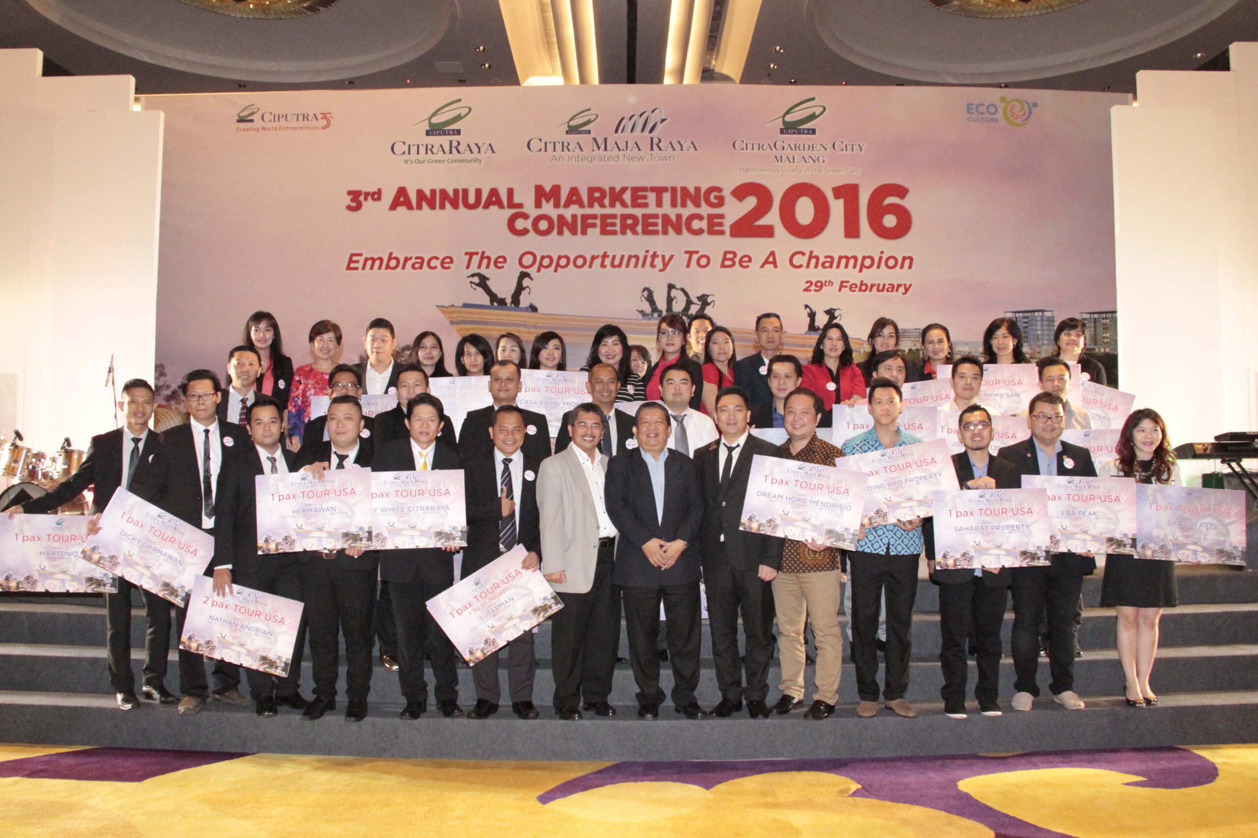 Liputan 3rd Annual Marketing Converence 2016 PT Ciputra Residence