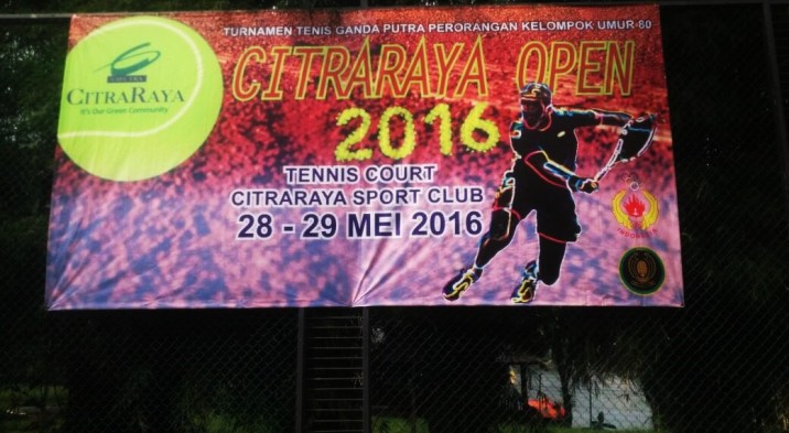 CitraRaya Tenis Open 2016 Perebutkan Hadiah Puluhan Juta Rupiah