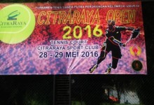 CitraRaya Tenis Open 2016 Perebutkan Hadiah Puluhan Juta Rupiah