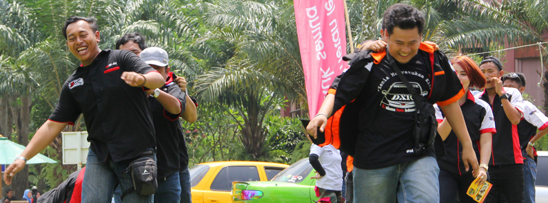 Keseruan Dirgahayu 71 Bersama Keluarga Besar Lintas Club R4 Sumatera Selatan di CitraGrand City