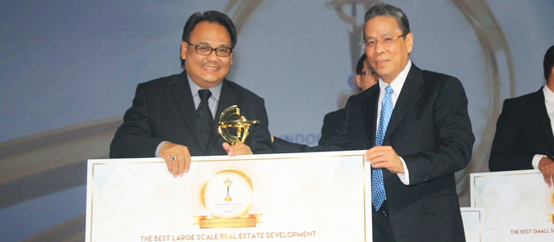 Dapat Pengakuan Nasional, CitraGrand City Raih INDOCEMENT AWARDS 2016 sebagai The Best Large Scale Real Estate Development