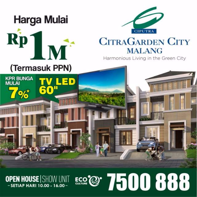 Jadikan Perumahan Eksklusif CitraGarden City Malang Resolusi Anda di 2017