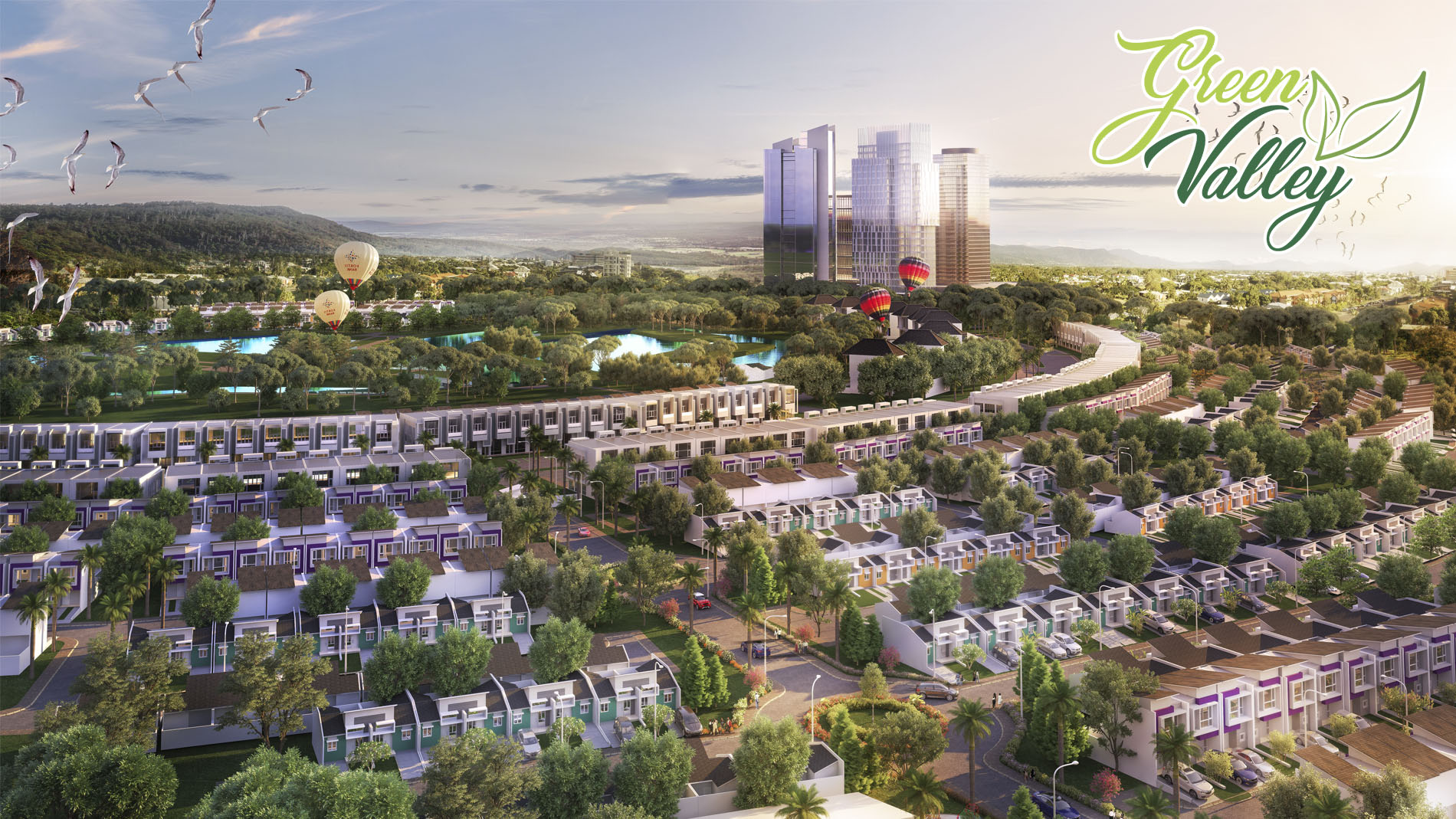Green Valley, Cluster dengan Konsep Hijau yang Hanya Ada di CitraGrand City