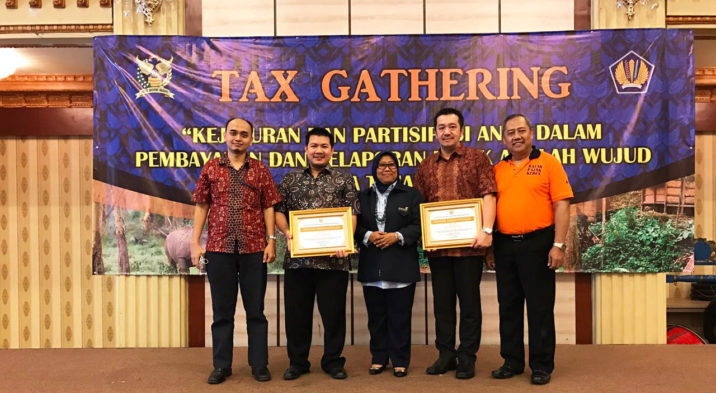 Citra Maja Raya JO Dan PT Citra Benua Persada Raih Penghargaan Dari DJP Banten