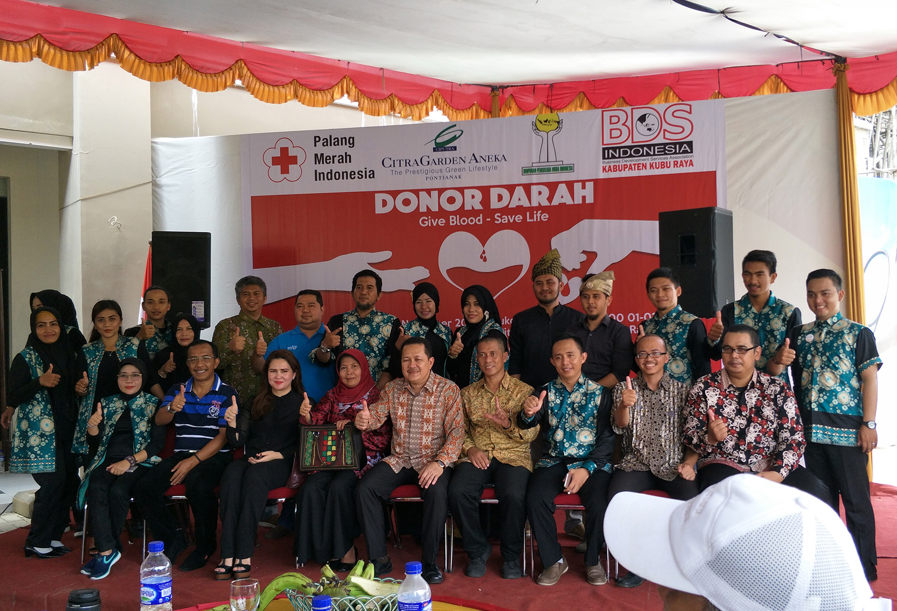 Kemeriahan Donor Darah di CitraGarden Aneka