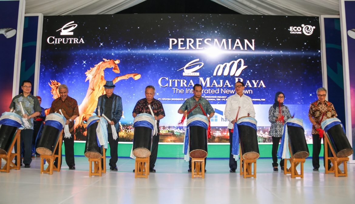 Peresmian Citra Maja Raya, Gerbang Kota Baru Publik Di Barat Jakarta