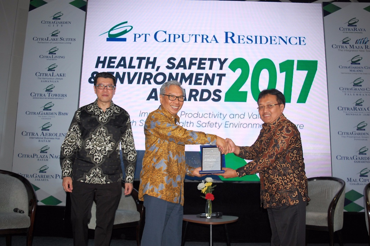 Terapkan Manajemen HSE, Ciputra Residence Targetkan Zero Accident