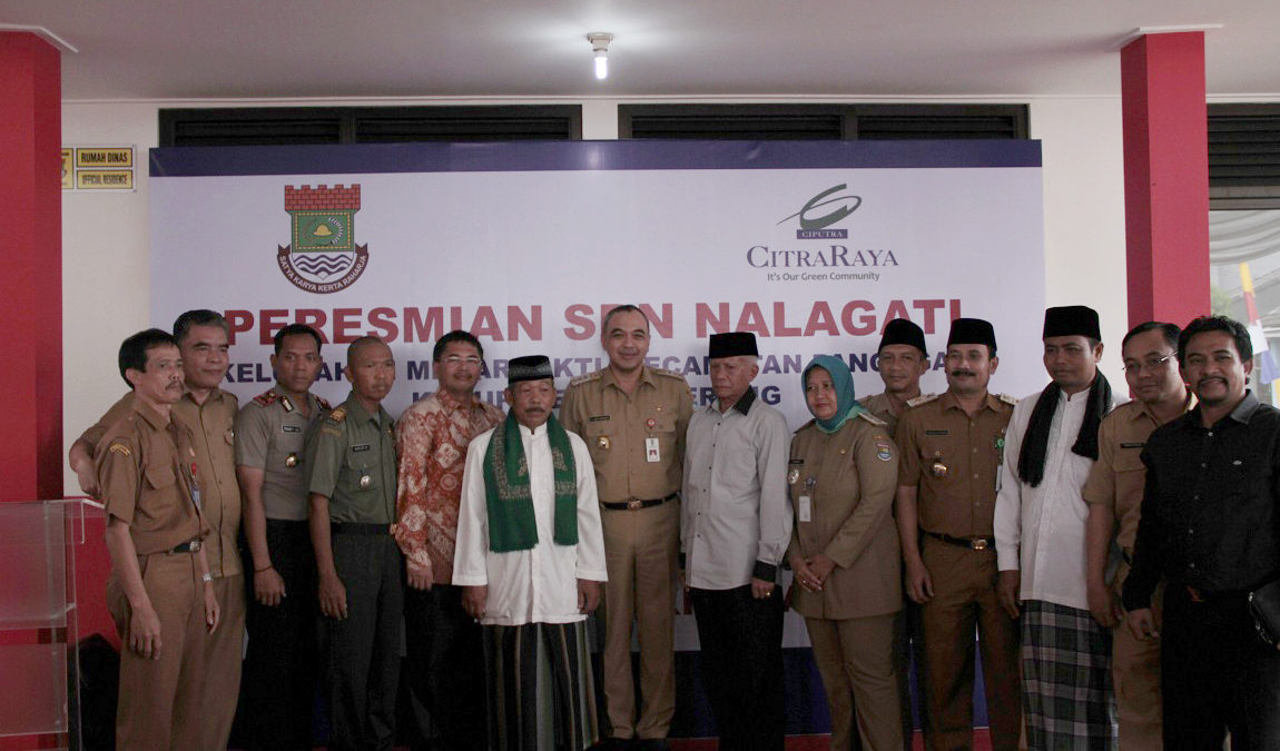 CitraRaya Resmikan Pembangunan SDN Nalagati
