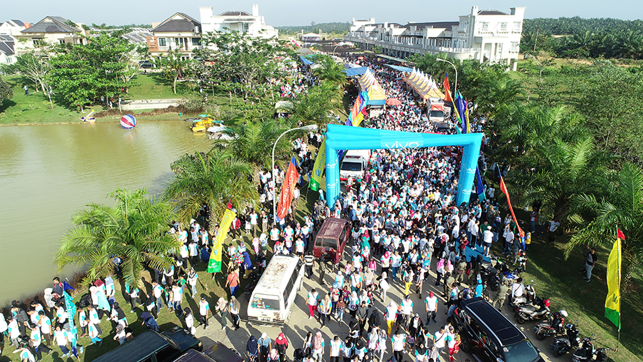 Jalan Santai CitraRaya City-Jambi Ekspres Sukses Digelar