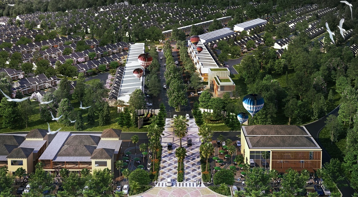 Maisonette Boulevard, Tempat Usaha Dan Hunian Modern