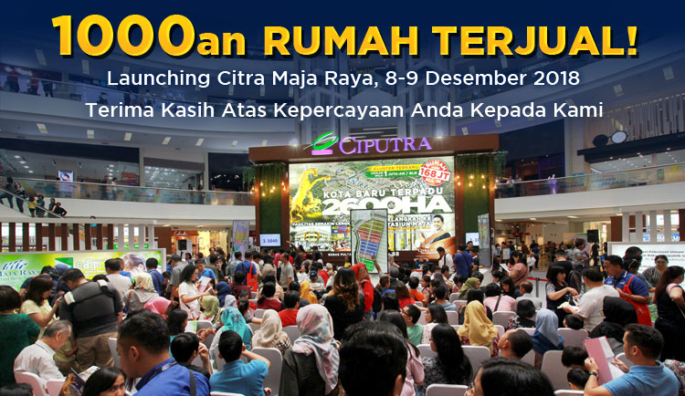 1.000-an Rumah di Citra Maja Raya Terjual Dalam 2 Hari
