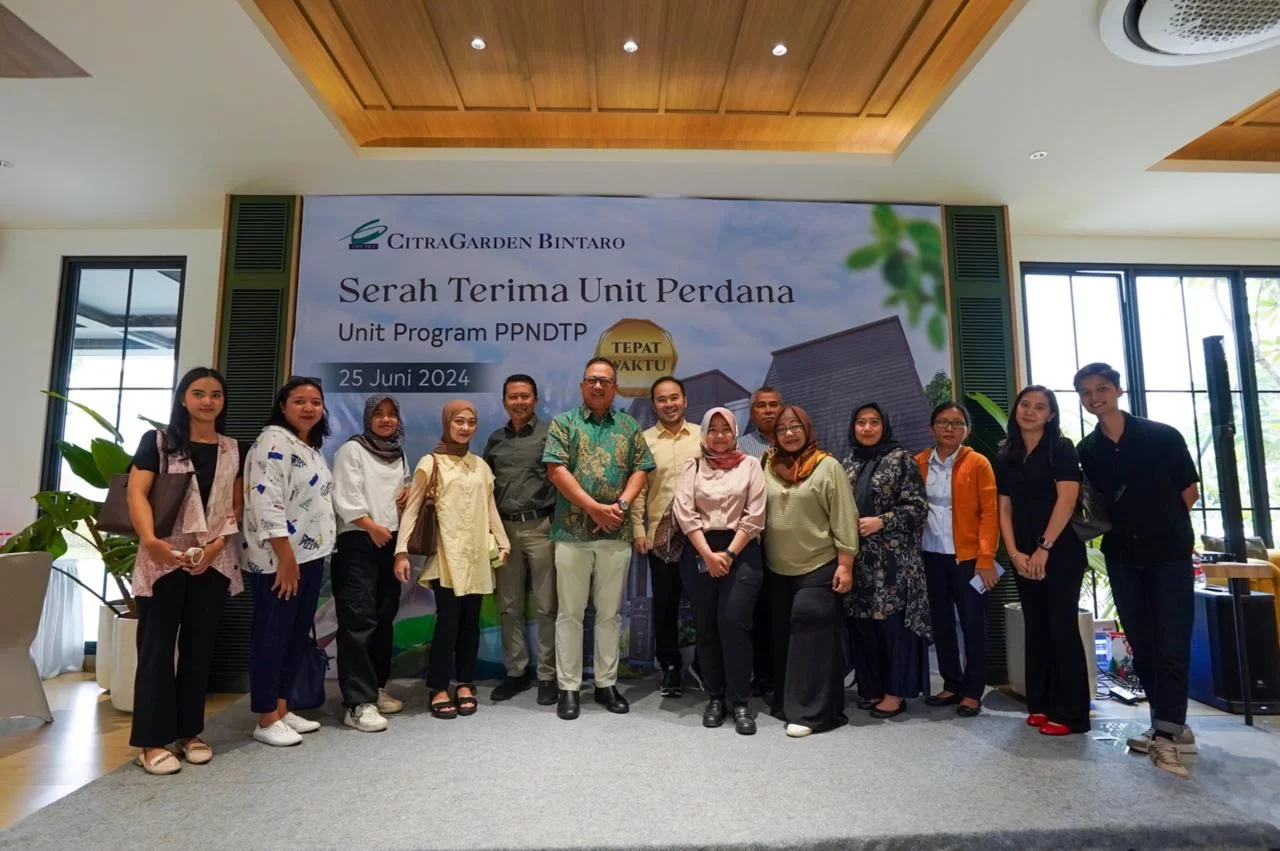 Dukung Program Pemerintah, CitraGarden Bintaro melakukan Serah Terima Perdana Rumah PPNDTP