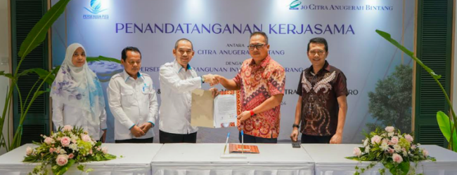 Penandatanganan Perjanjian Kerjasama Strategis antara Citra Garden Bintaro dan PERSERODA PITS Penyediaan dan Pelayanan Air Minum untuk Proyek CitraGarden Bintaro