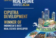 PT Ciputra Development Tbk Raih Penghargaan “Indonesia’s Best Real Estate Developer” dari Euromoney Real Estate Awards 2024