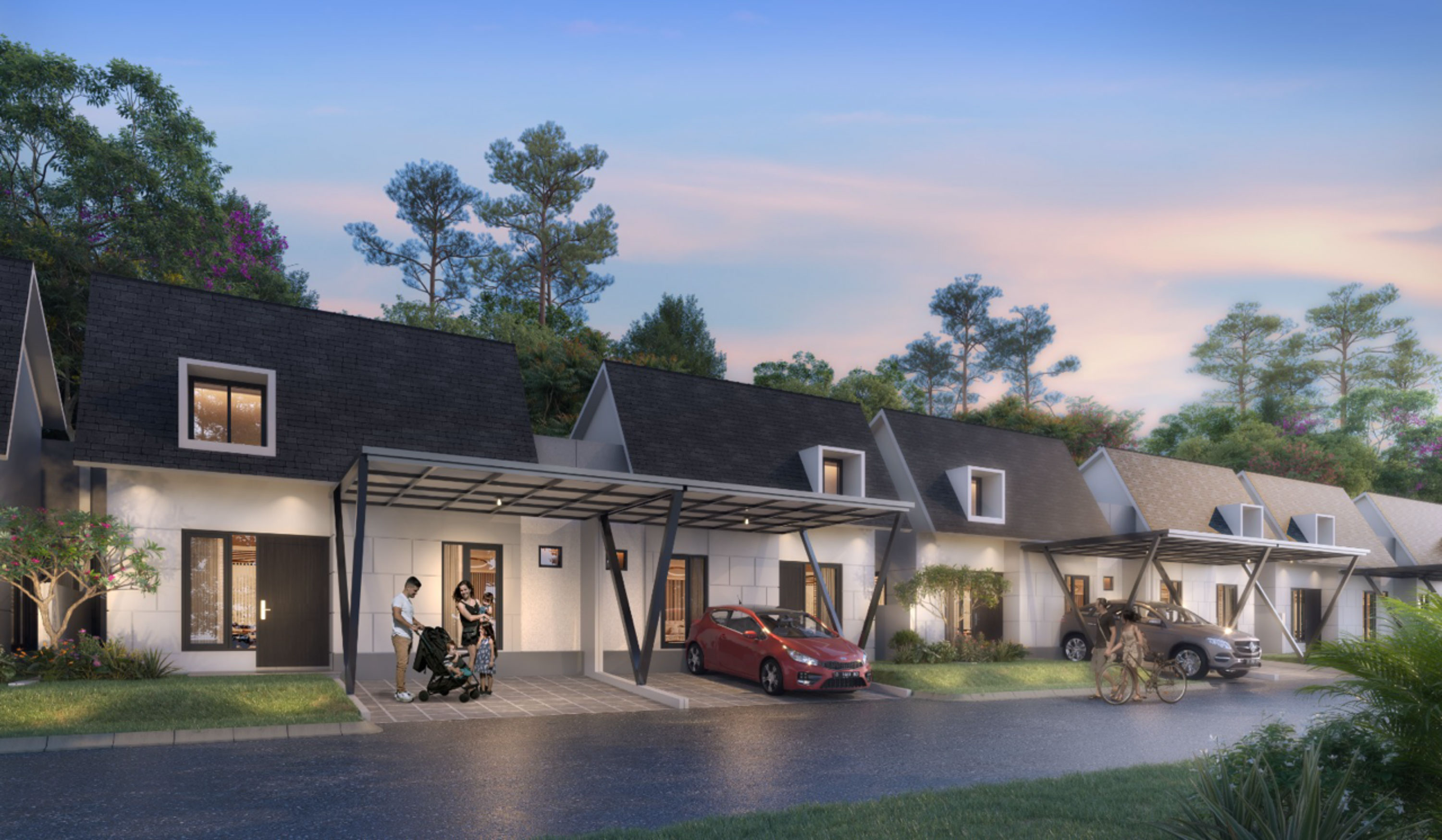 Tipe Dianite Garden House CitraGarden Aneka Pontianak