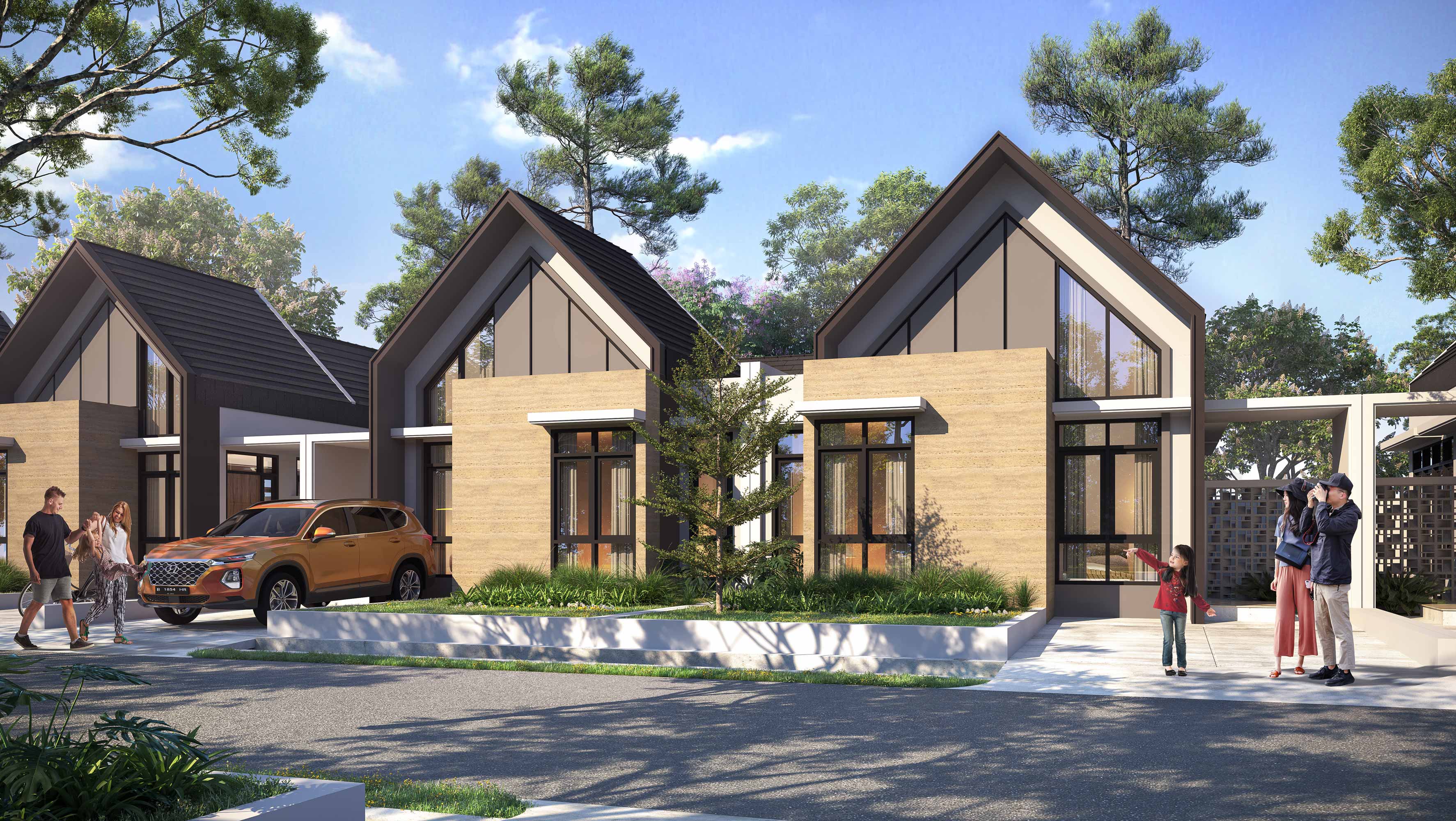Rumah tipe Gardenia di Citra Maja City
