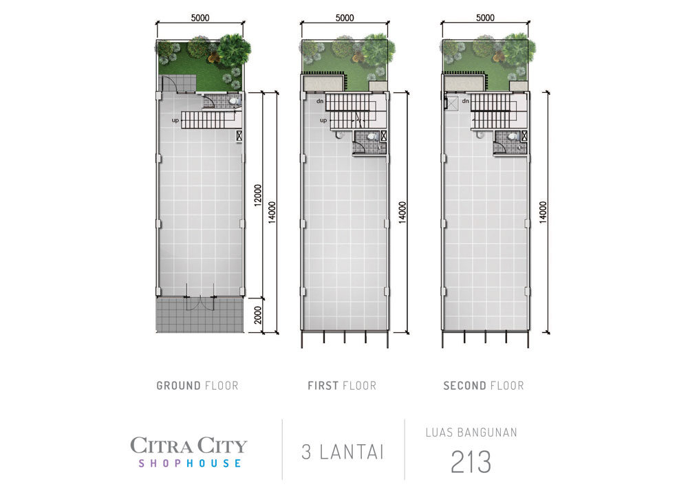 Toko Kantor 3 Lantai