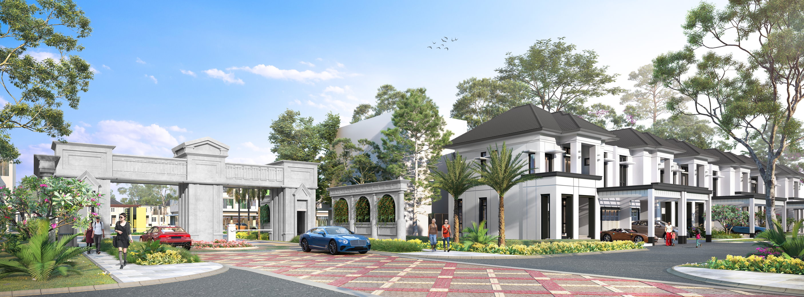 Cluster Fountain Signature di Ecopolis CitraRaya Tangerang